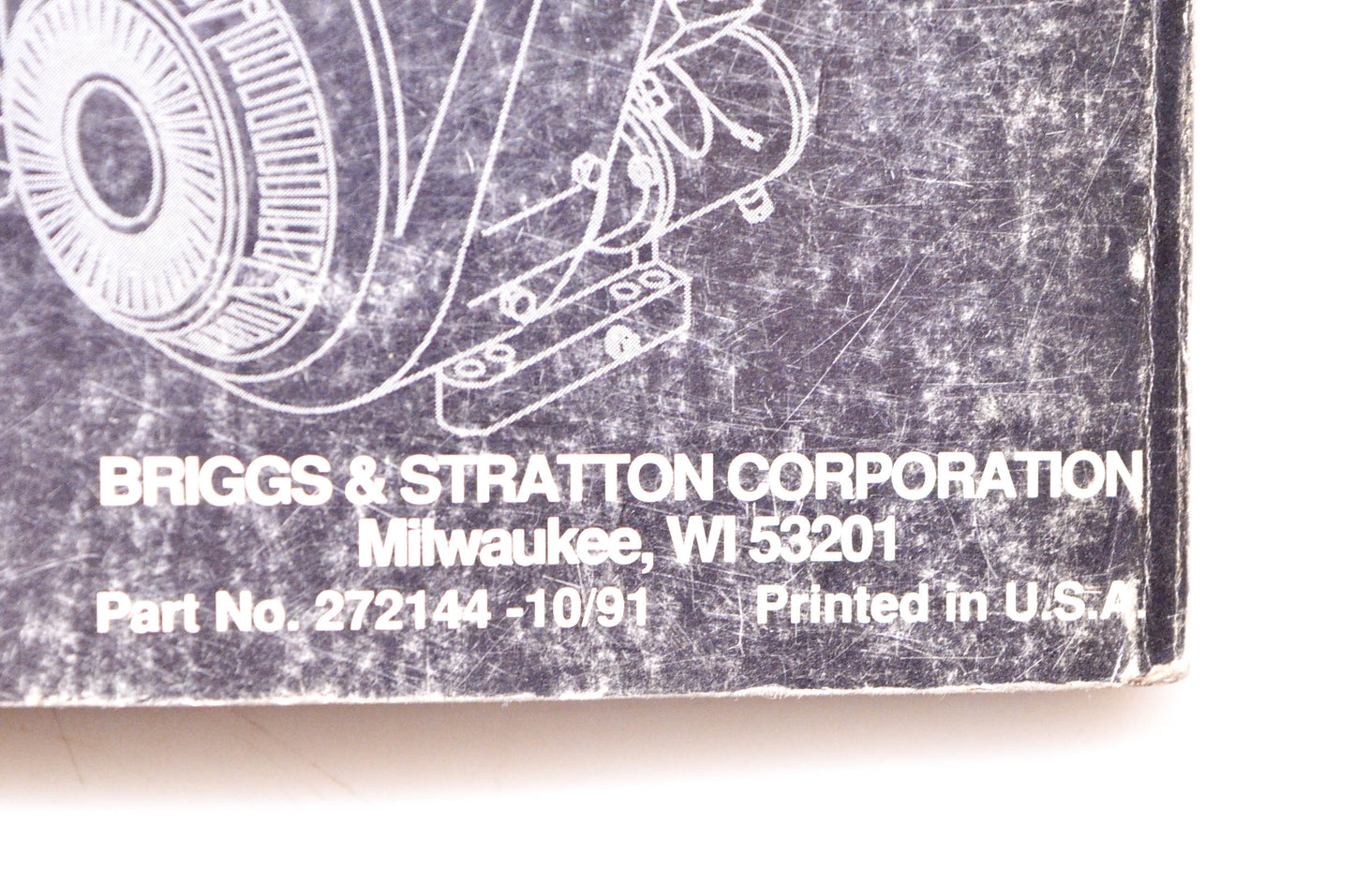 OEM Briggs & Stratton 272144 Vanguard Service & Repair Manual for 4-Cycle V-Twin Cylinder OHV Engines