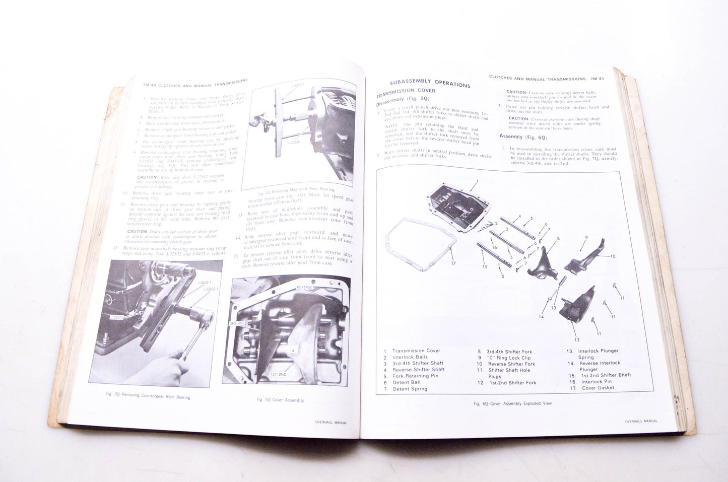 Chevrolet ST 333-73 Passenger Car & Light Duty Truck Overhaul Manual