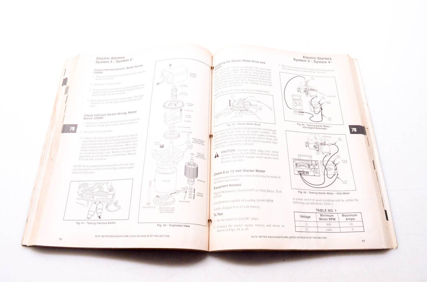 OEM Briggs & Stratton 270962 Service & Repair Instructions For Single Cylinder 4-Cycle Engines