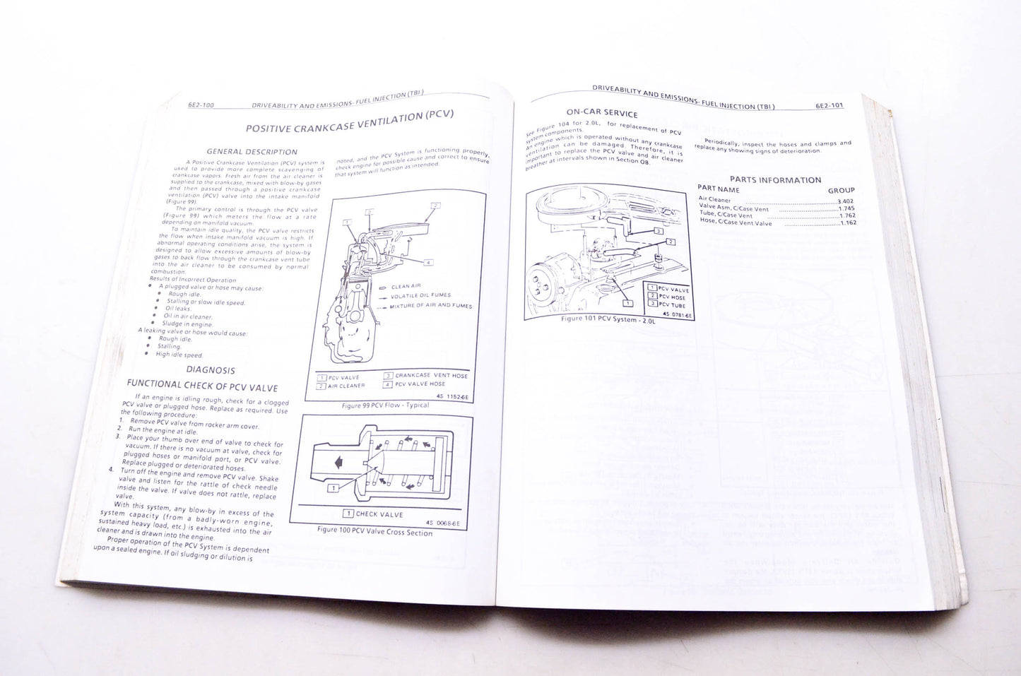 Cadillac H-2210 Service Information Final Edition Cimarron 1985