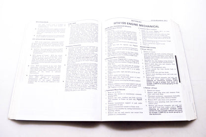 Cadillac H-2212 Service Information Final Edition Brougham Eldorado & Seville 1985
