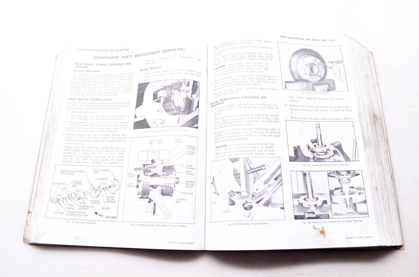 Chevrolet ST-329-73 1973 Chevrolet Chevelle Camaro Monte Carlo Nova Corvette Service Manual