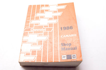 Chevrolet ST-368-86 1986 Camaro Shop Manual