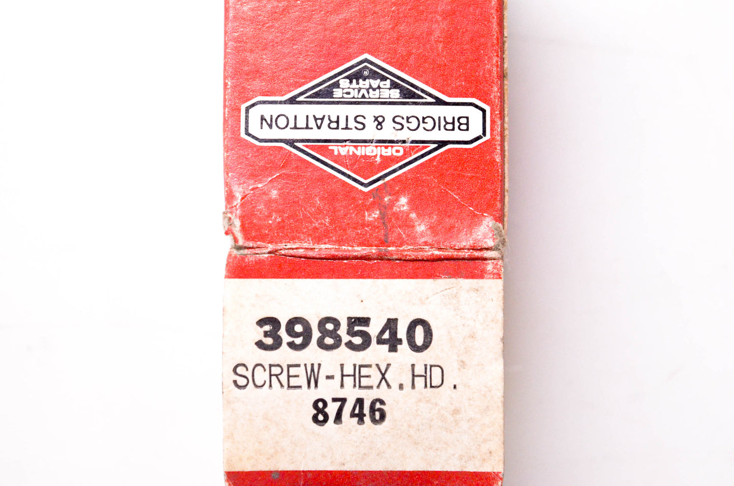 New OEM Briggs & Stratton 398540 Hex Head Screw 4 Pack NOS