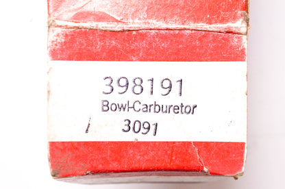 New OEM Briggs & Stratton 398191 Carburetor Bowl NOS
