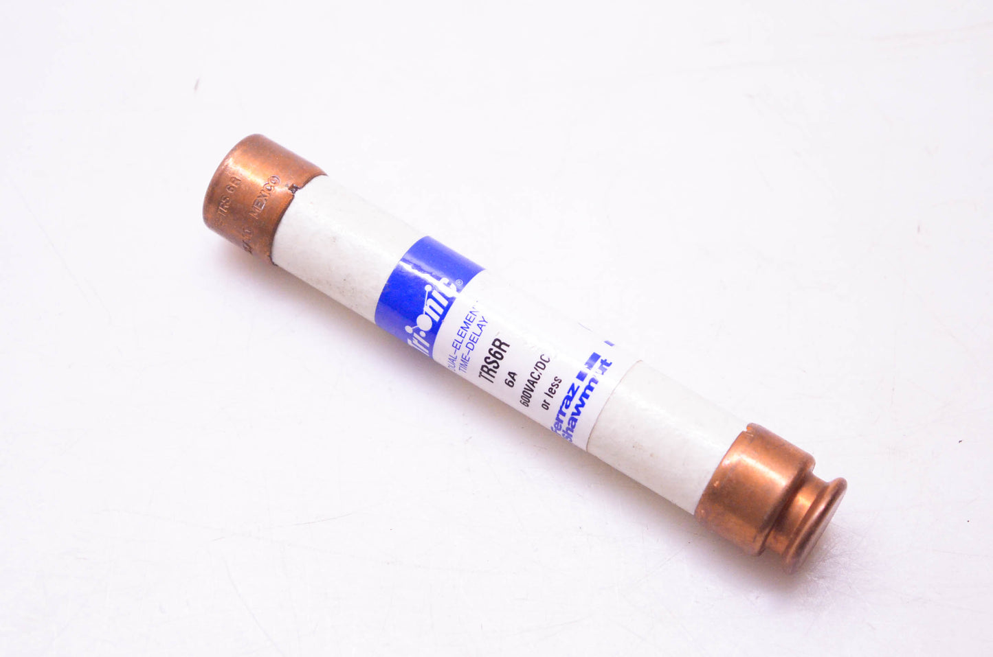 Ferraz Shawmut FS-TRS 6R, TRS6R Tri-onic Dual-Element Time-Delay Class RK5 NOS