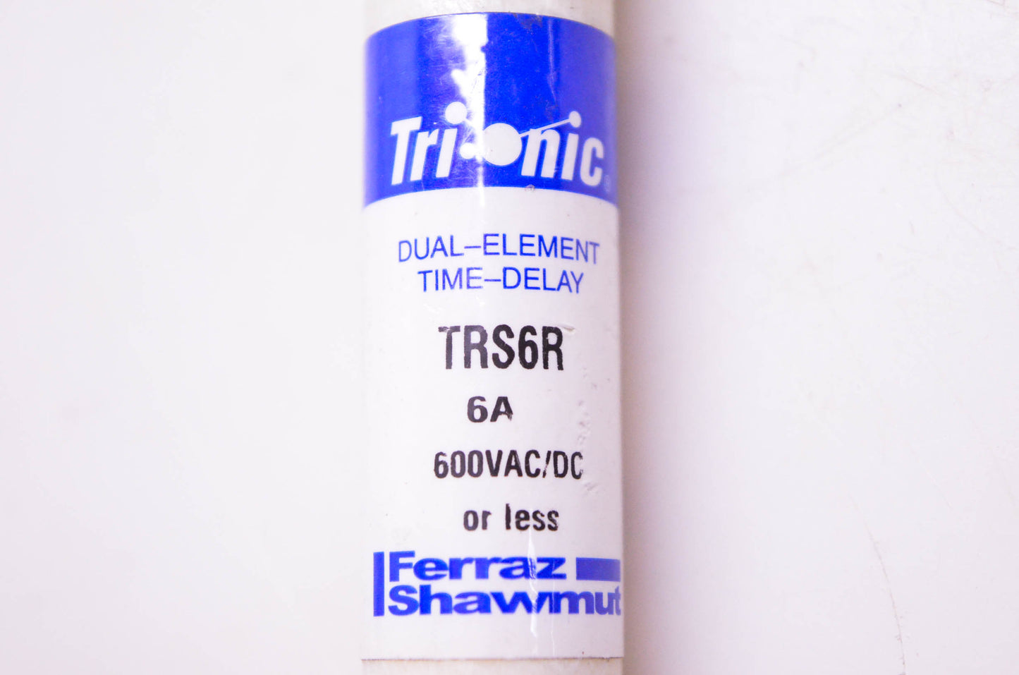 Ferraz Shawmut FS-TRS 6R, TRS6R Tri-onic Dual-Element Time-Delay Class RK5 NOS