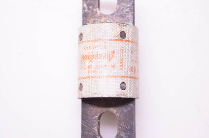 Gould Shawmut A13X100 Amptrap Type 4 Form 101 Fuse 130 VAC 100 Amps NOS
