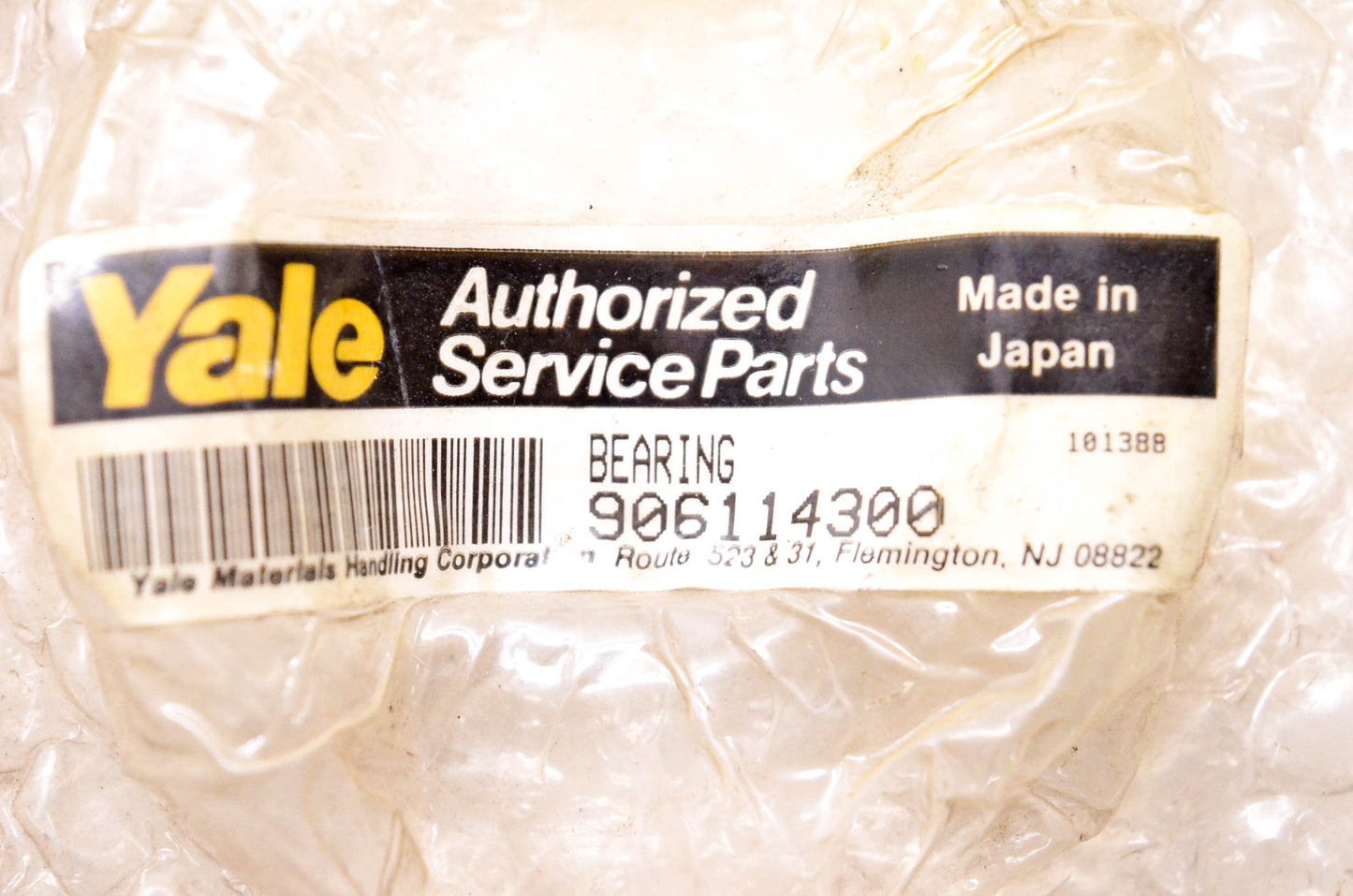 Yale 906114300 Bearing NOS