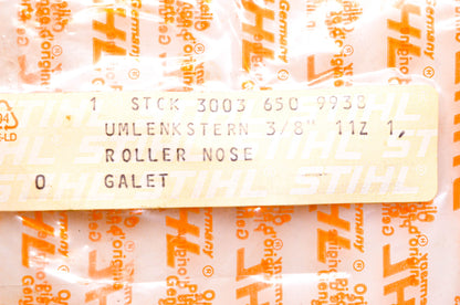 New OEM Stihl 3003 650 9938 Roller Nose NOS