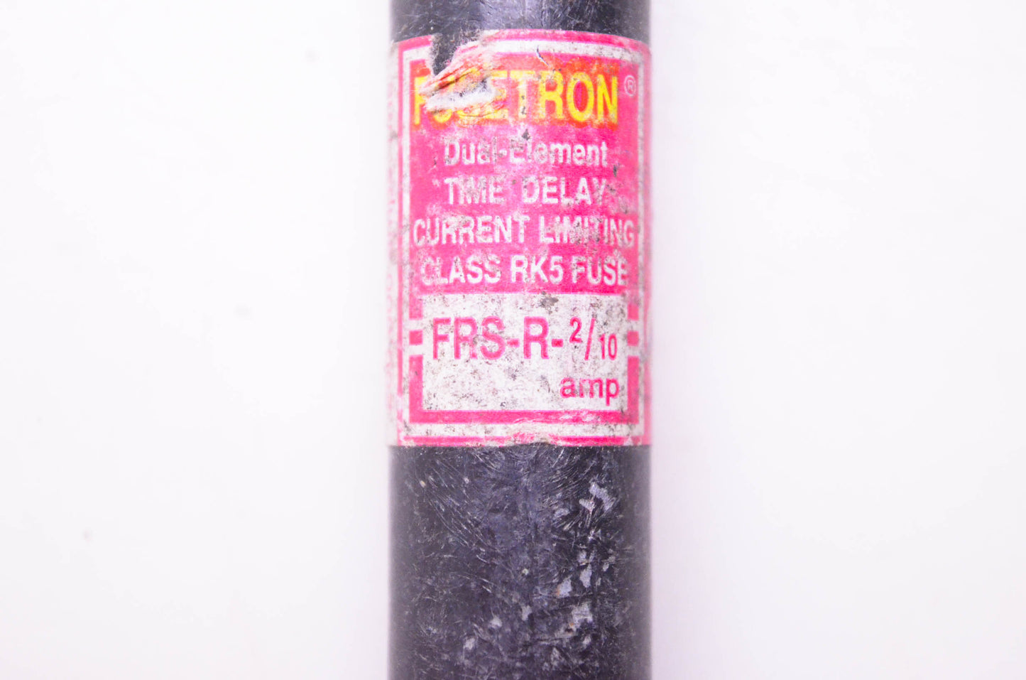 Bussmann Cooper FRS-R-2/10, DL02-26 Fusetron Dual-Element Time-Delay Fuse Current Limiting Class RK5 Fuse NOS