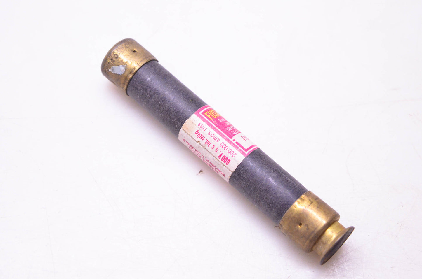 Bussmann FRS-R6, DG16-47 Fusetron Dual-Element Time-Delay Fuse Current Limiting Class RK5 Fuse NOS