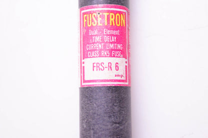 Bussmann FRS-R6, DG16-47 Fusetron Dual-Element Time-Delay Fuse Current Limiting Class RK5 Fuse NOS