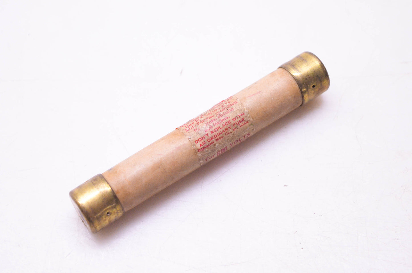 Bussmann FRS 6 1/4, XC-81 Fusetron Dual-Element Fuse NOS