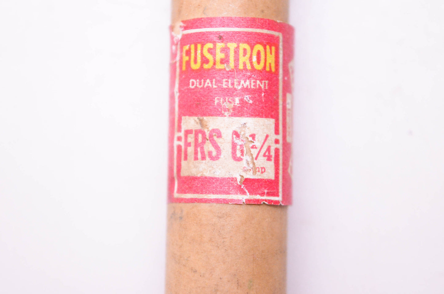 Bussmann FRS 6 1/4, XC-81 Fusetron Dual-Element Fuse NOS