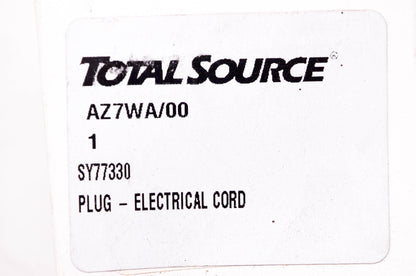Total Source 77330, SY77330 Electrical Cord Plug NOS