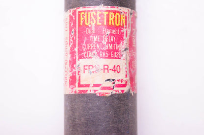 Bussmann FRS-R-40 Fusetron Dual-Element Time Delay Current Limiting Class K5 Fuse NOS