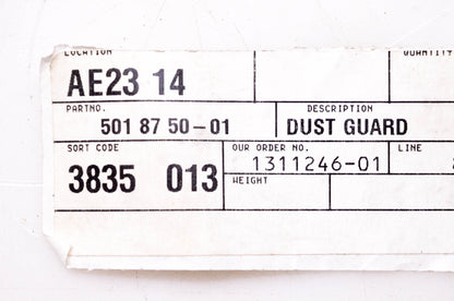 New OEM Husqvarna 501 87 50-01, 501875001 Dust Guard NOS