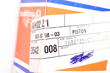 New OEM Husqvarna 503 60 98-03, 503609803 Piston NOS