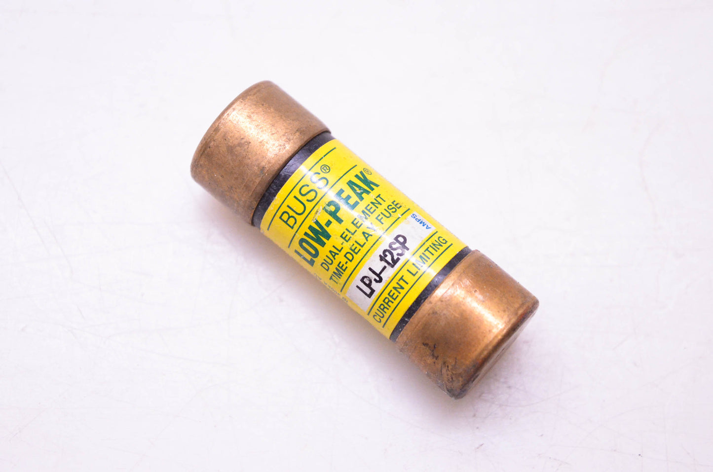 Bussmann Cooper LPJ-12SP Low-Peak Dual-Element Time-Delay Fuse Current Limiting NOS