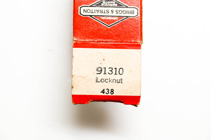 New OEM Briggs & Stratton 91310 Locknut NOS