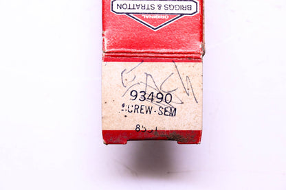 New OEM Briggs & Stratton 93490 SEM Screws Qty 2 NOS