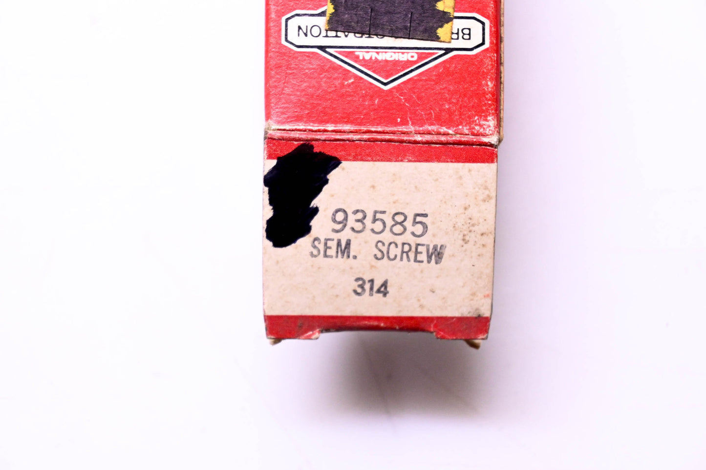 New OEM Briggs & Stratton 93585 SEM Screws Qty 2 NOS