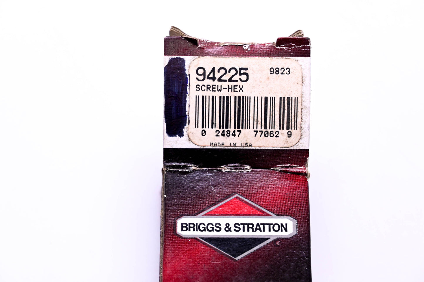 New OEM Briggs & Stratton 94225 Hex Screw NOS