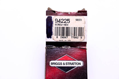 New OEM Briggs & Stratton 94225 Hex Screw NOS