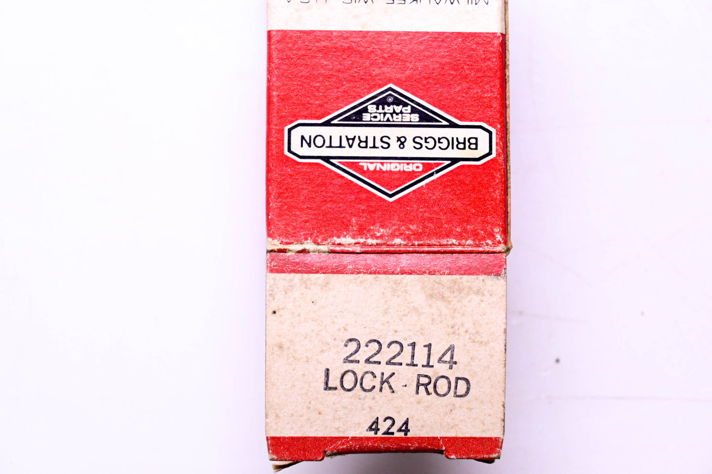New OEM Briggs & Stratton 222114 Rod Locks Qty 2 NOS