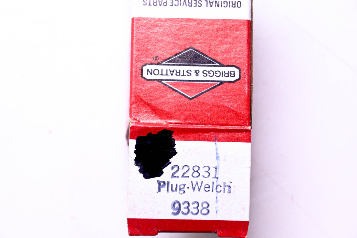 New OEM Briggs & Stratton 22831 Welch Plug NOS