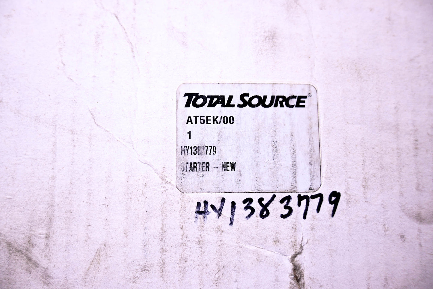 Total Source 1383779, HY1383779 New Starter fits Hyster NOS