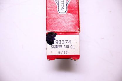 New OEM Briggs & Stratton 93374 Air Cleaner Screw NOS