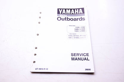 OEM Yamaha LIT-18616-01-40 Marine Outboards Service Manual