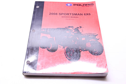 OEM Polaris 9921312 2008 Sportsman 6x6 Service Manual