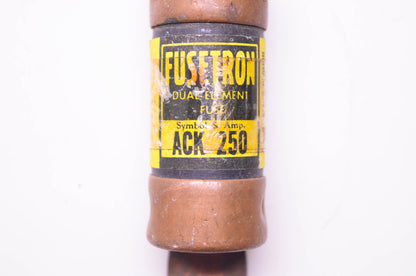 Bussmann ACK250 Fuse 250 Amp 125 Volts NOS