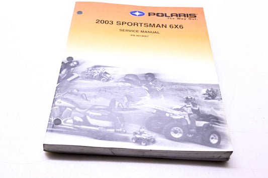 OEM Polaris 9918067 2003 Sportsman 6x6 Service Manual