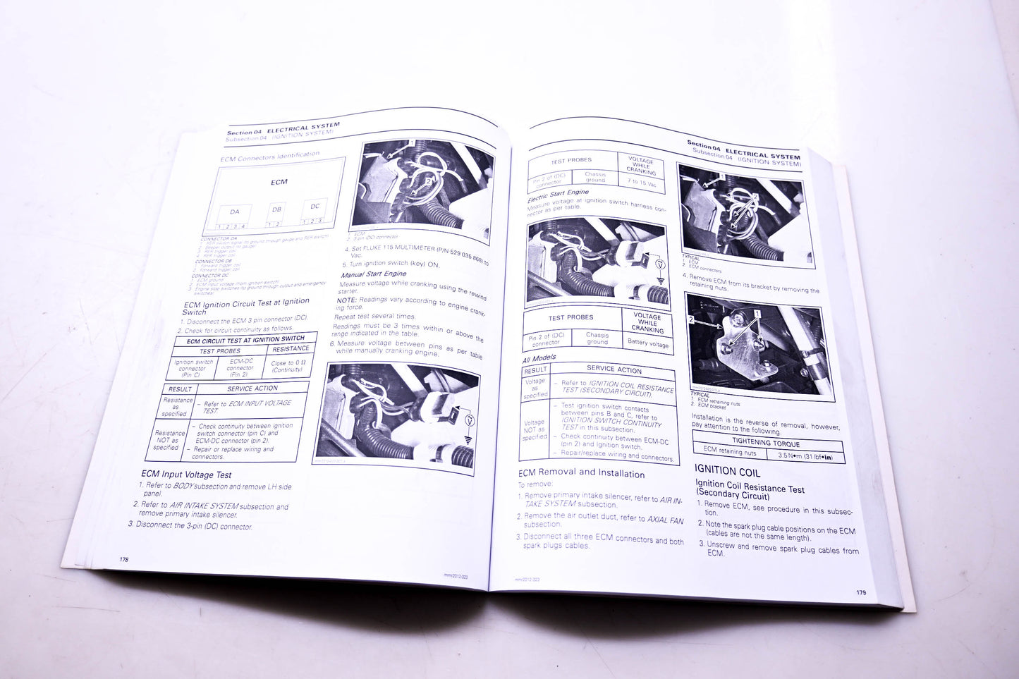 OEM Ski-Doo 219 100 599, 219100599 Ski-Doo 2012 Shop Manual