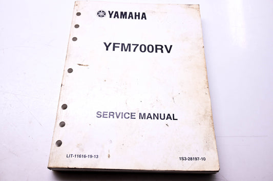 OEM Yamaha LIT-11616-19-13 YFM700RV Service Manual