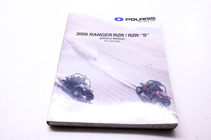 OEM Polaris 9921883 2009 Ranger RZR RZRS Service Manual