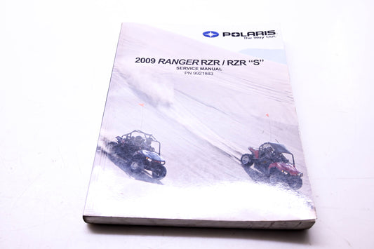 OEM Polaris 9921883 2009 Ranger RZR RZRS Service Manual
