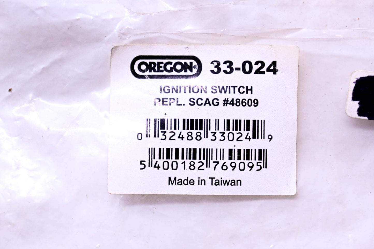 Oregon 33-024 Ignition Switch NOS