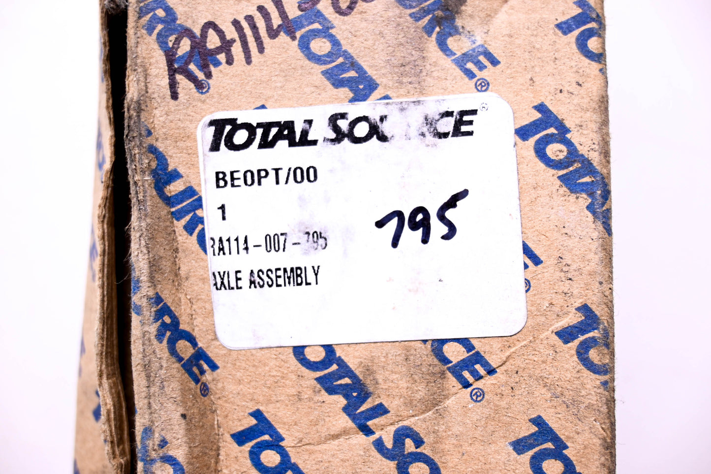 Total Source 114-007-795, RA114-007-795 Axle Assembly fits Raymond NOS