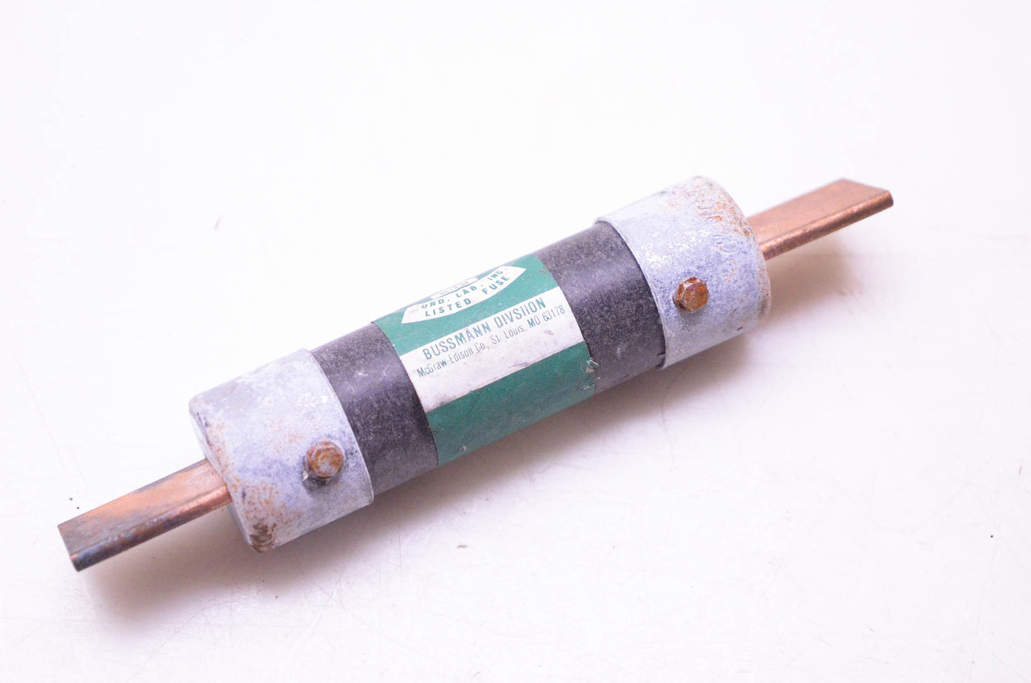 Bussmann NON-100 One-Time Fuse Class H 250 Volts or Less NOS