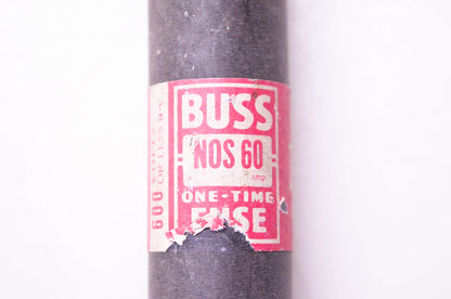 Bussmann NOS-60 One-Time Fuse Class K5 600 Volts or Less NOS
