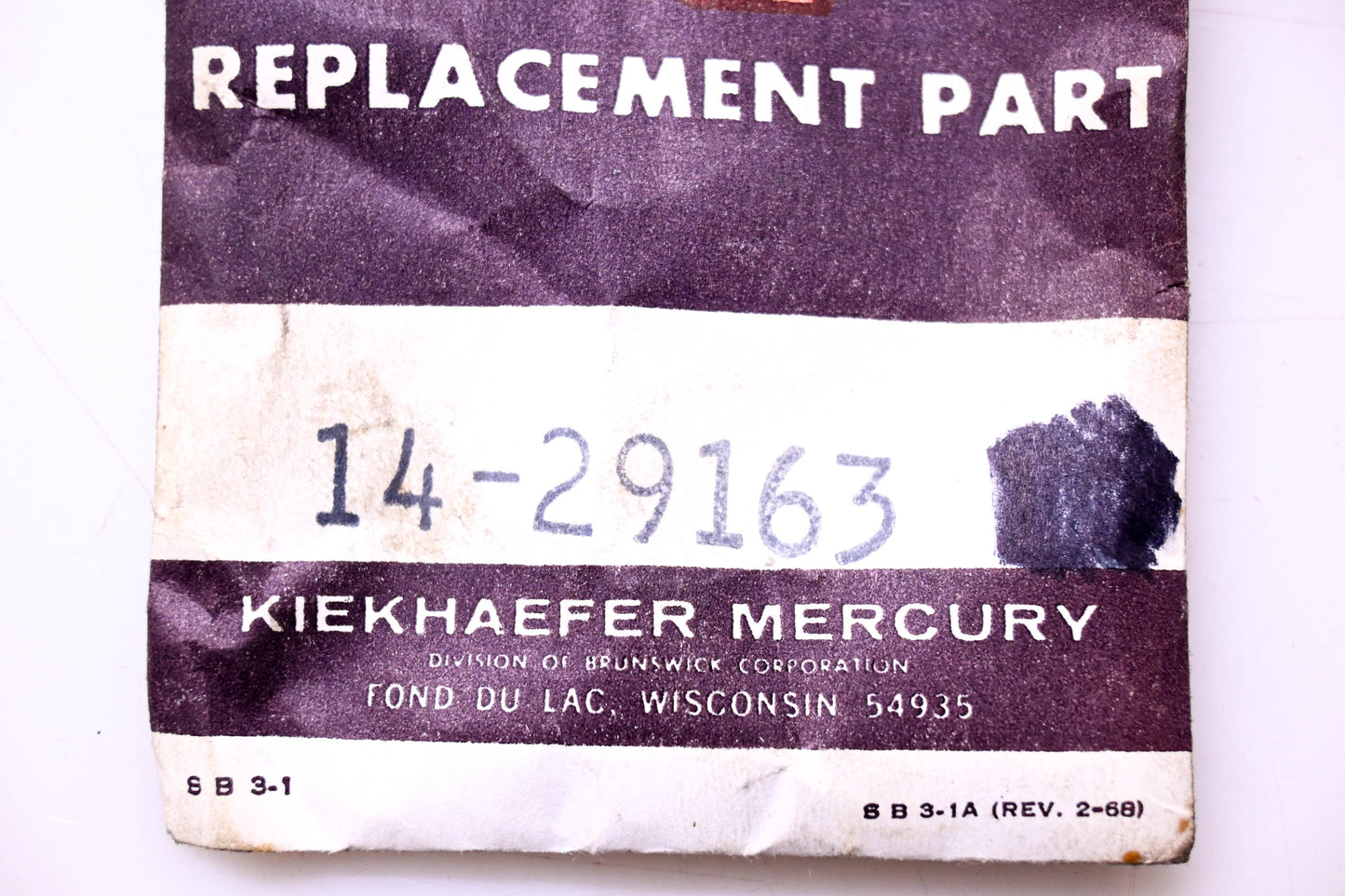 Aftermarket 14-29163 Tab Washer NOS