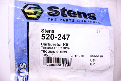 Stens 520-247 Carburetor Kit NOS