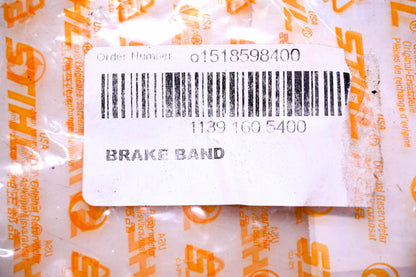 New OEM Stihl 1139 160 5400 Brake Band NOS