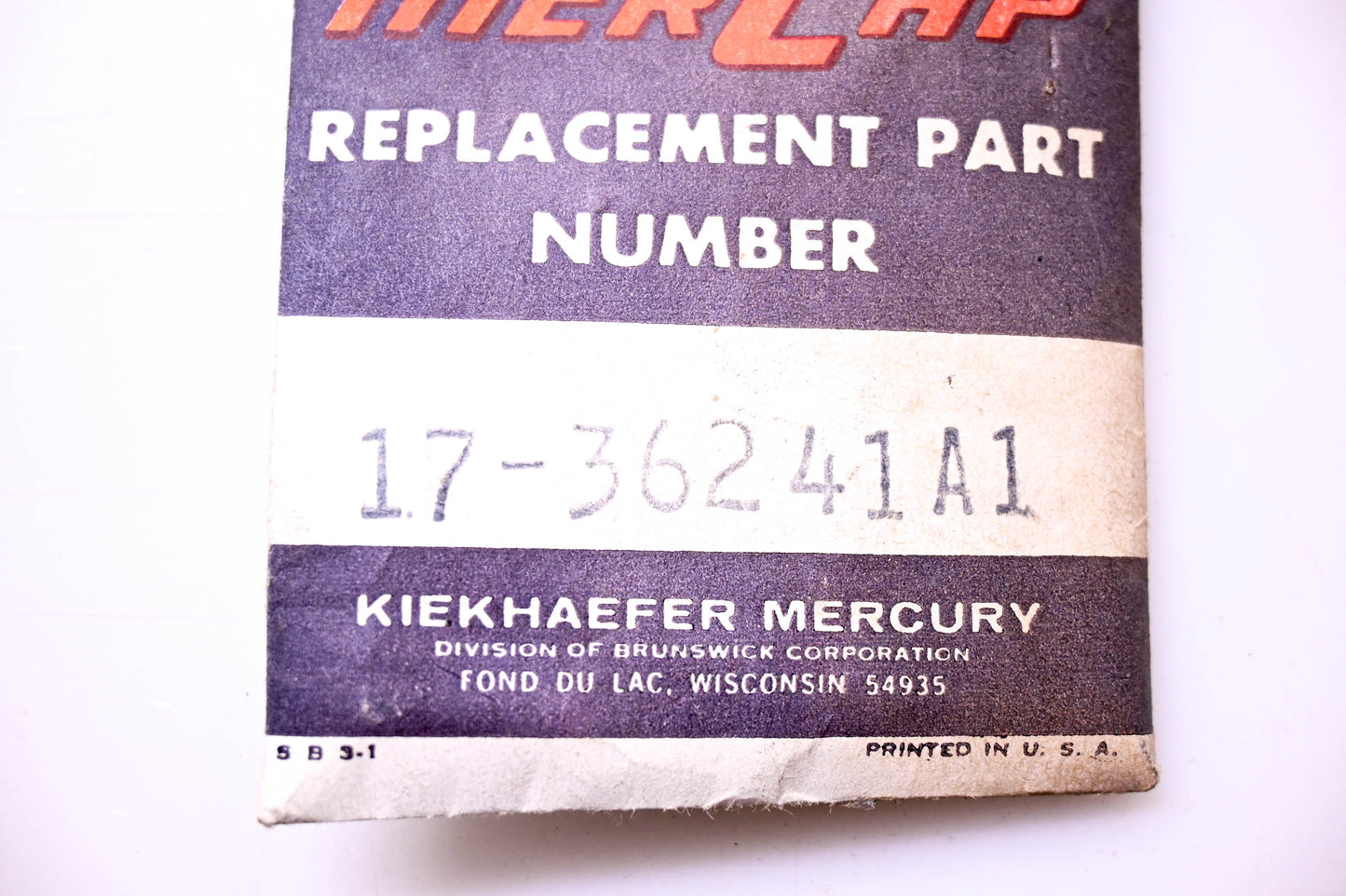 Aftermarket 17-36241A1 Shift Cam Pin NOS