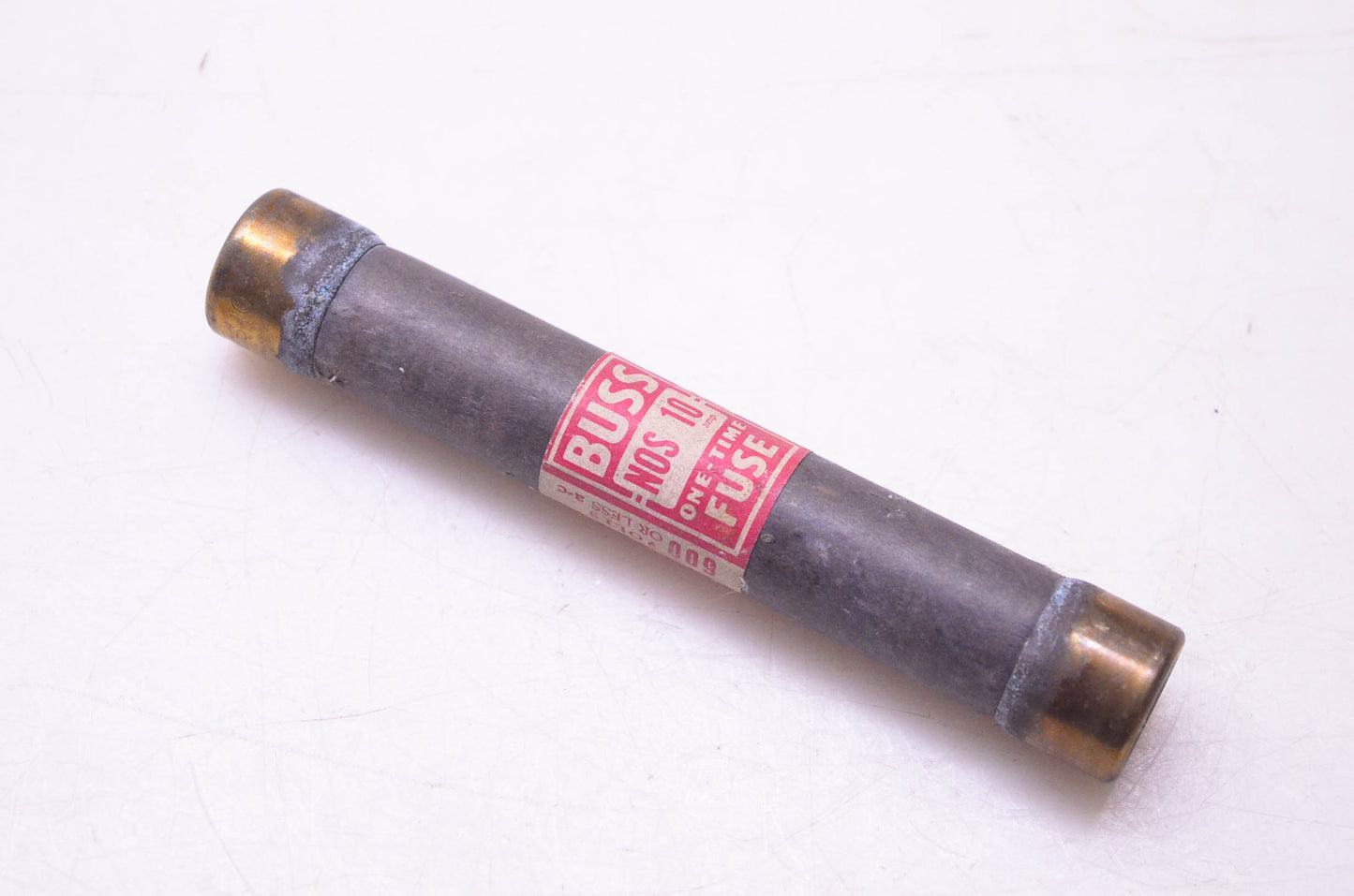 Bussmann NOS-10 One-Time Fuse Class H 600 Volts or Less NOS